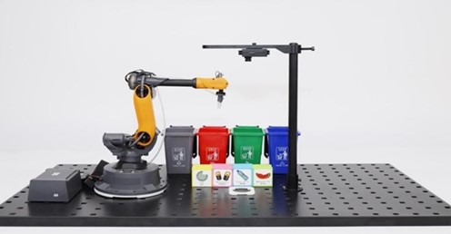 Robot Garbage sorting intelligent production line