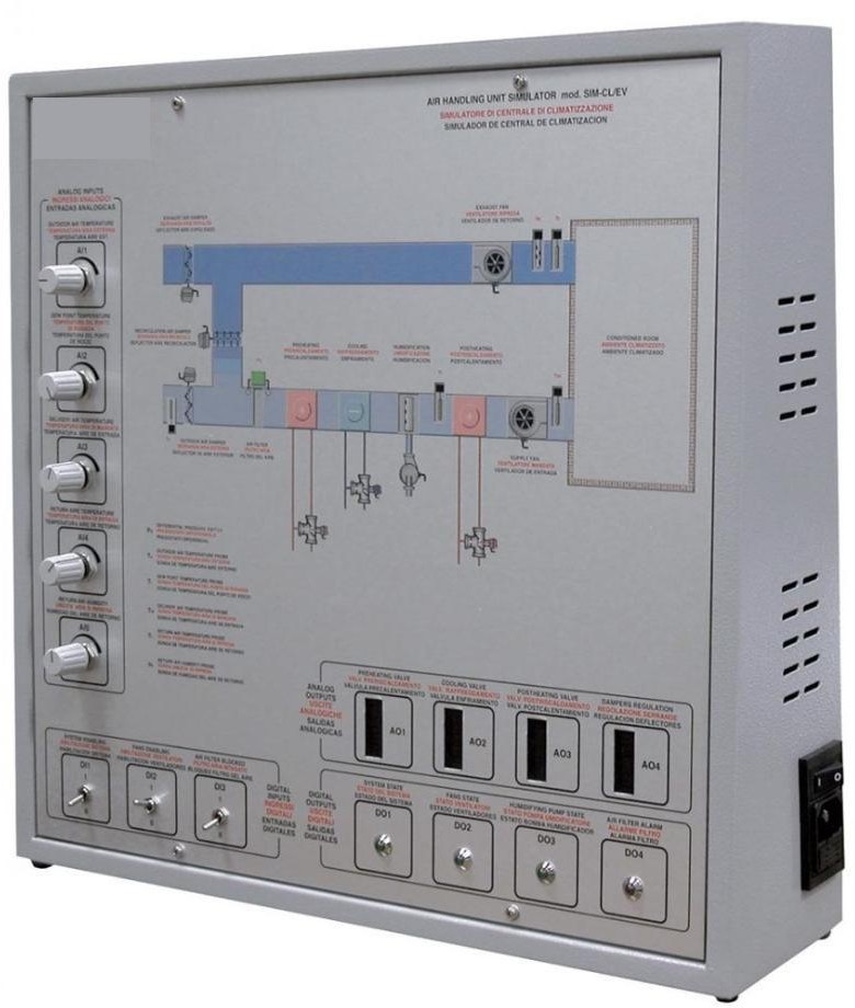 Air-Conditioning Control Unit Simulator